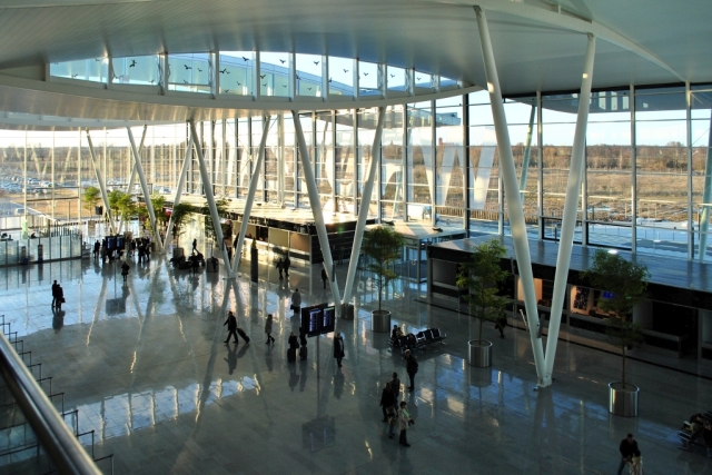 Terminal lotniska we Wrocławiu