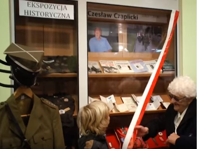 Odsłonięcie wystawy poświęconej Czaplickiemu