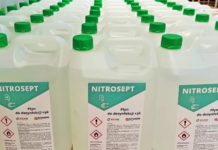 Płyn dezynfekujący Nitrosept trafi do uczniów i nauczycieli szkół patronackich KGHM
